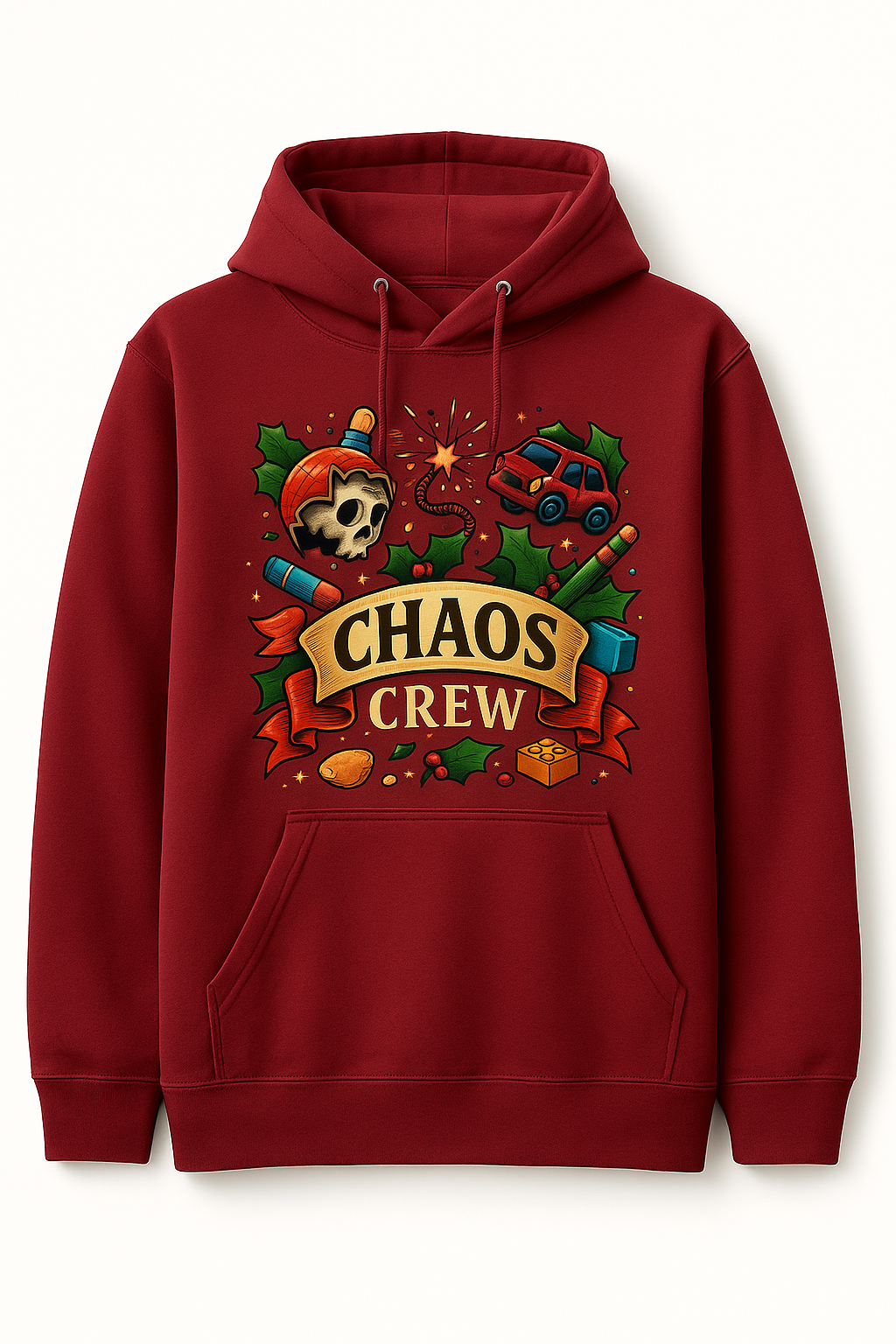 CHAOS CREW HOODIE — LIMITED DROP | JAIL MARY CHRISTIMAS COLLECTION