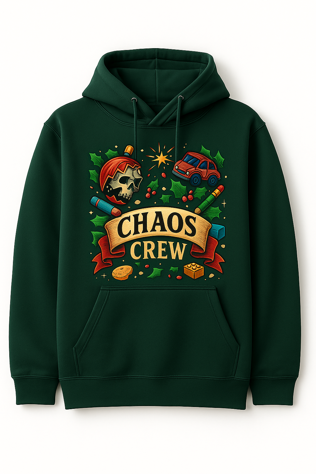 CHAOS CREW HOODIE — LIMITED DROP | JAIL MARY CHRISTIMAS COLLECTION