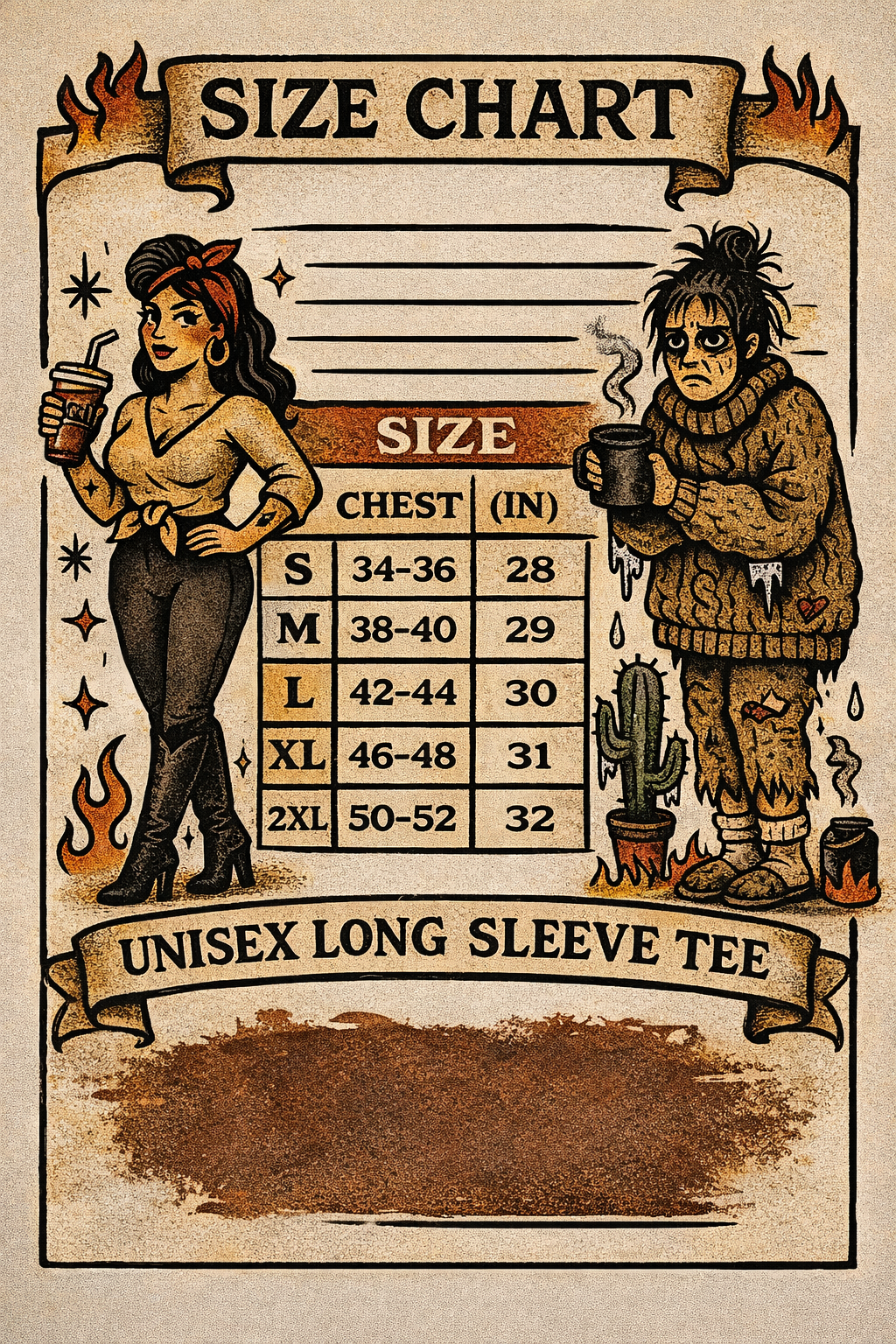 🧊 Texas Winter Hits Different – Unisex Long Sleeve Tee