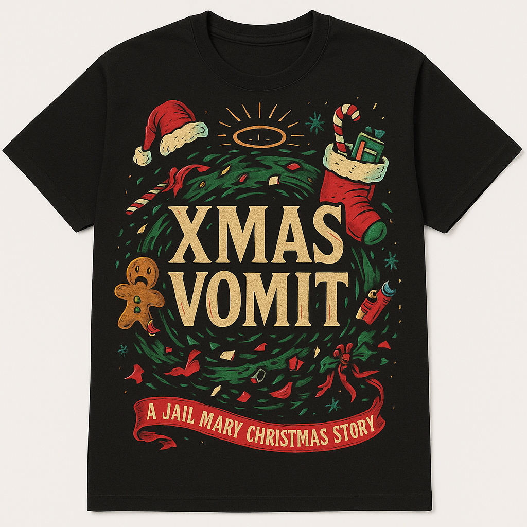 XMAS VOMIT — Limited Drop Tee (A Jail Mary Christmas Collection)