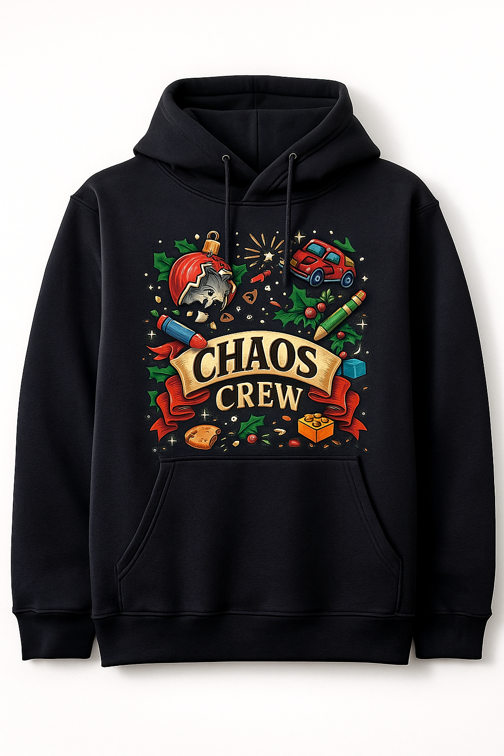 CHAOS CREW HOODIE — LIMITED DROP | JAIL MARY CHRISTIMAS COLLECTION